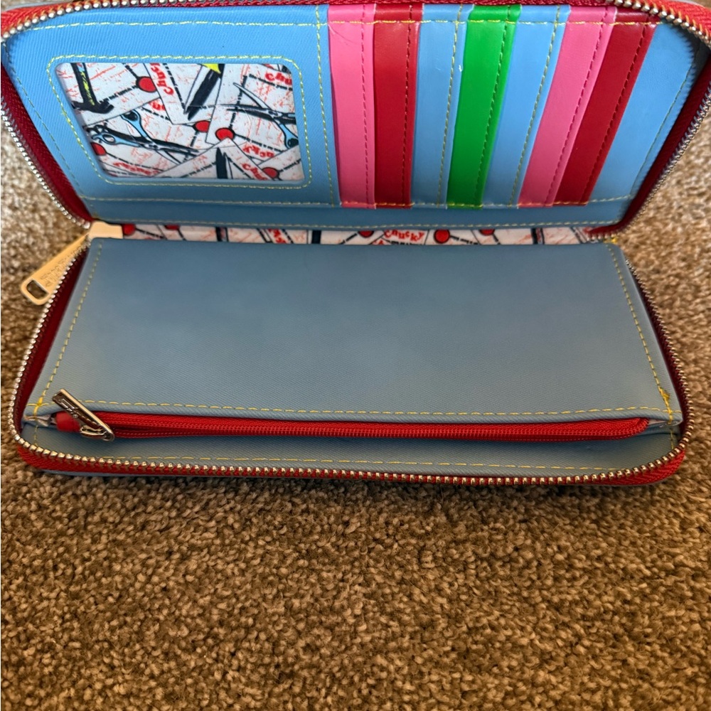 Loungefly Chucky “Good Guys” Backpack and Wallet - Picture 10 of 12